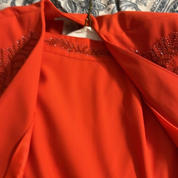 Women’s suit in orange size 18. Jacket and skirt size 18 - Picture 4 of 5